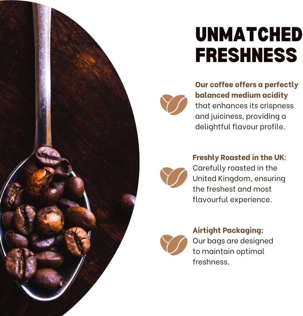 Ethiopian Limu Ground Coffee - 100% Arabica & Seasonally Sourced